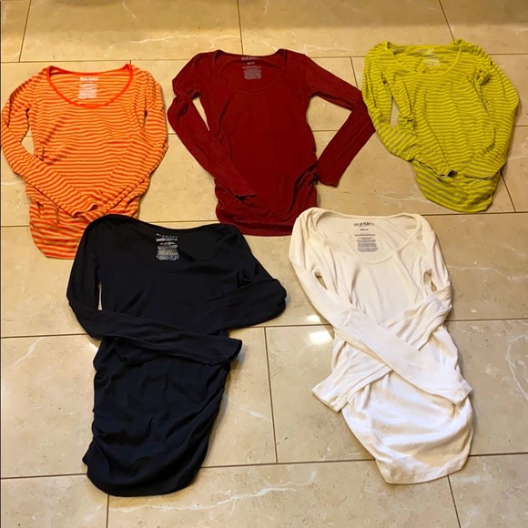 5 long sleeve maternity bundle - Picture 1 of 7